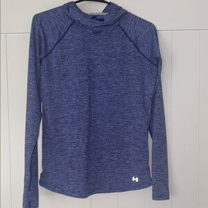 Under Armour Blue Hooded Active shirt